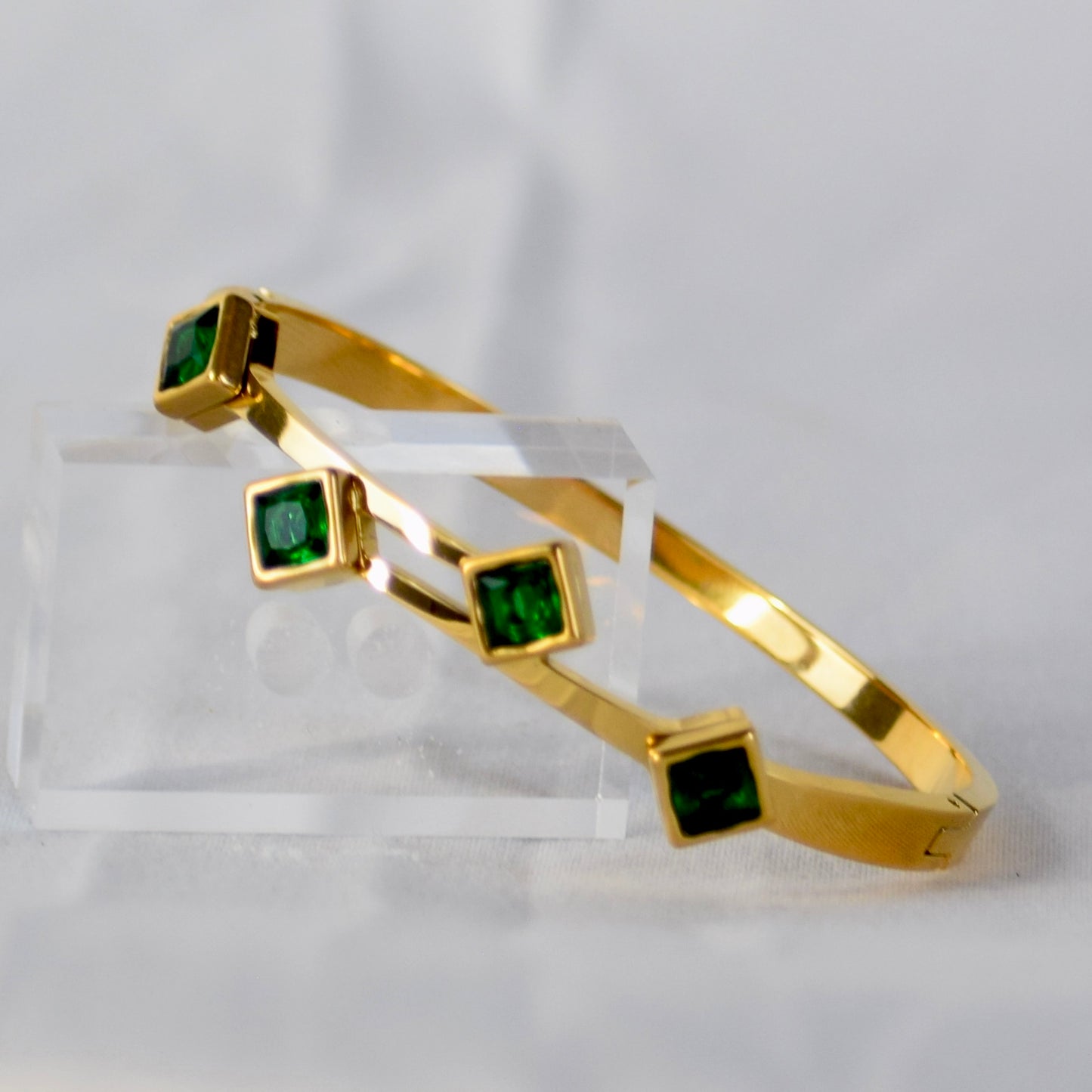 Emerald Elegance Bracelet